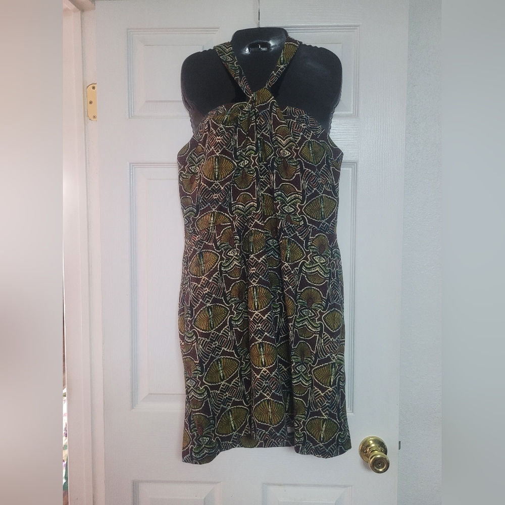 Nwt Topshop Multicolor Patterned Dress